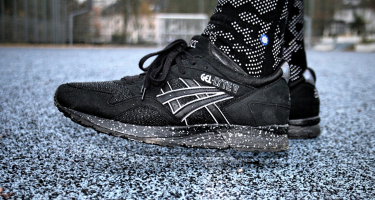 gel lyte 3 on feet