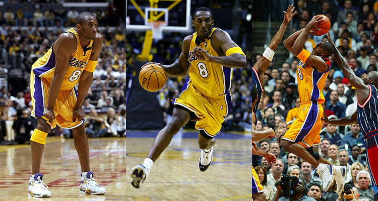 kobe wearing jordans