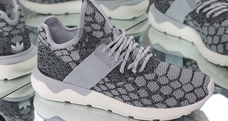 The adidas Originals Tubular Runner Primeknit 'Snake' in Carbon