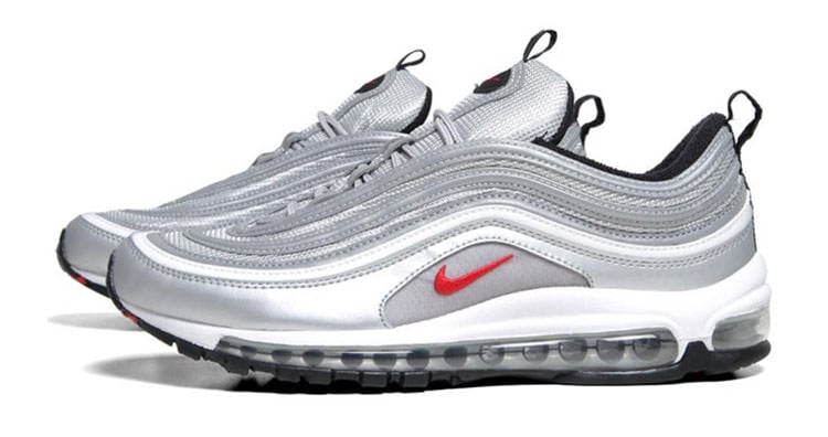Wonderful Air Max 97 Undefeated White Green Red Sneakers