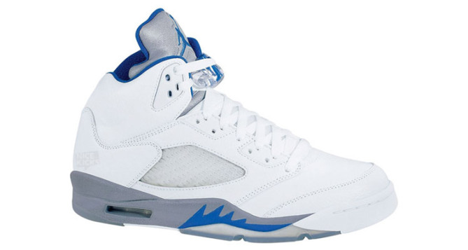 blue jordan 5s