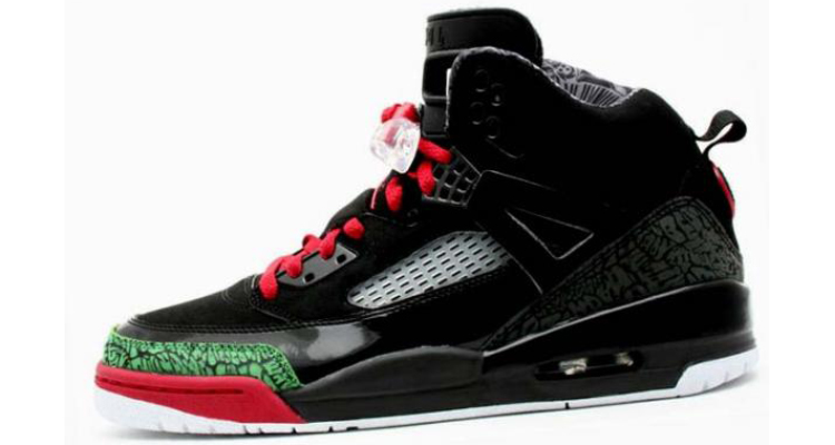 jordan spizike green white red