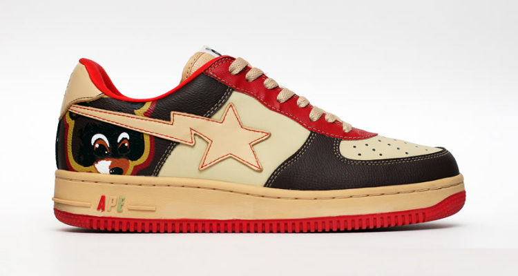 Kanye West x Bape Sta Shoes Collab