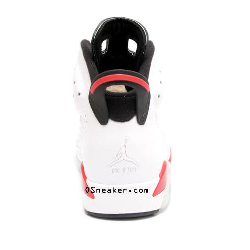 Air Jordan 6 White/Varsity Red 