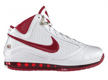 Nike Air Max LeBron VII NFW White/Red on Nike.com