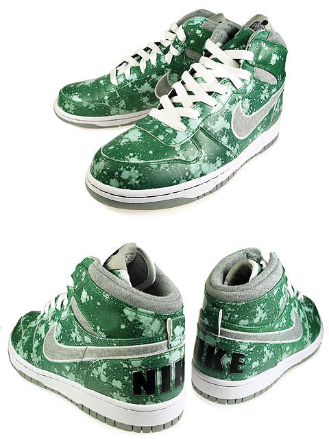 Nike Big Nike High "Green Splatter"