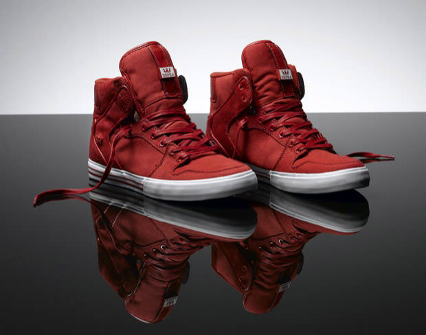 Supra Vaider for Spring - Red Canvas, 