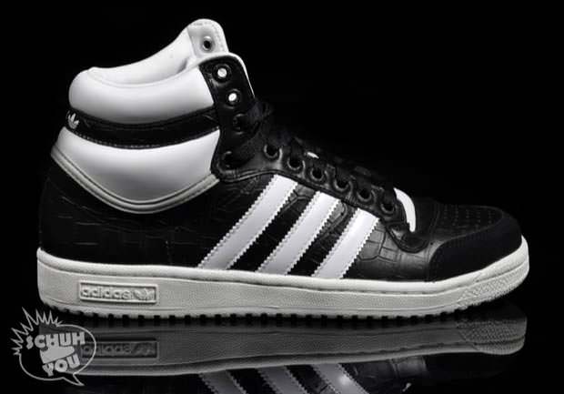 adidas Top Ten High Black/White