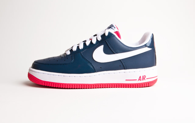 nike air force blue and red