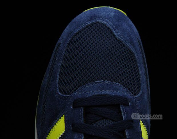 adidas Originals LA Trainer Navy/Yellow