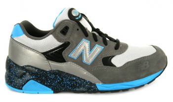 New Balance 580 Grey/Black-Blue