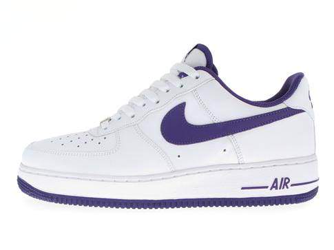 Nike Air Force 1 White/Club Purple