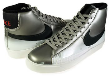 Nike Blazer High Metallic Silver | Nice 