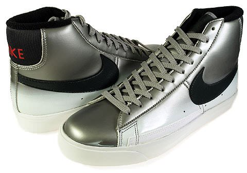 Nike Blazer High Metallic Silver