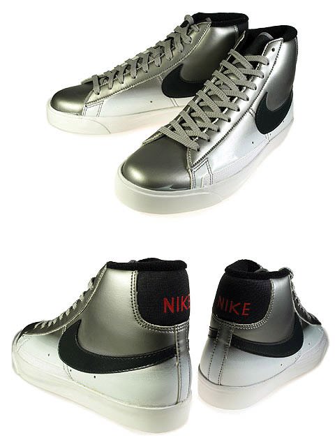 Nike Blazer High Metallic Silver