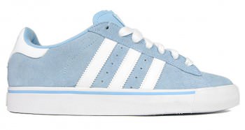 adidas Campus Vulc Light Blue/White | Nice Kicks