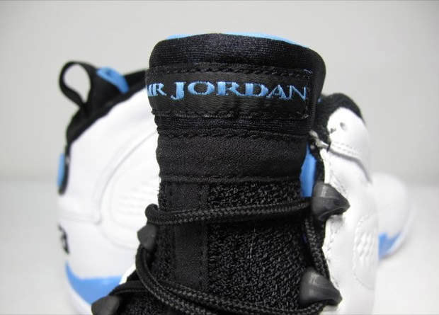 Air Jordan 9 White/Powder Blue Detailed Photos