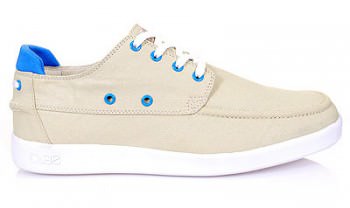 Clae Zissou Cream/White-Sky Blue