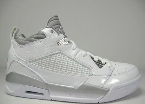 Jordan Flight 9 White/Metallic Silver