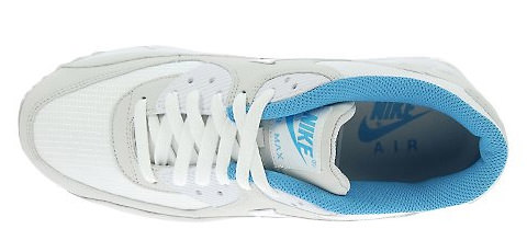 Nike Air Max 90 White/Grey-Blue