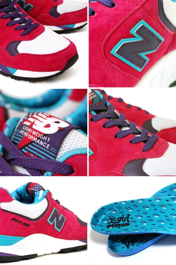 X-Girl x atmos x New Balance M850