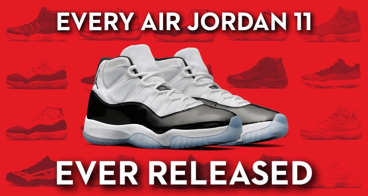 Every Air Jordan 11 Ever Released