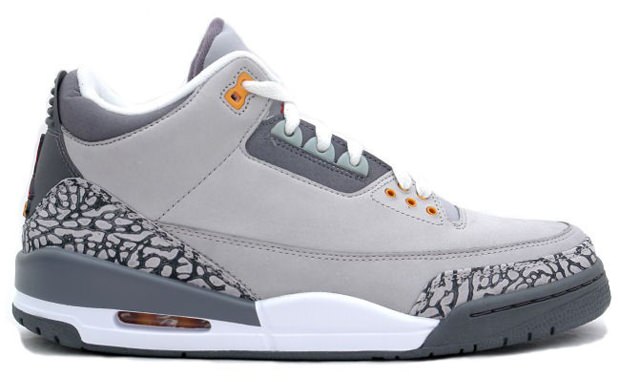 Bring 'em Back: AIR Logos JORDAN "Cool Grey"