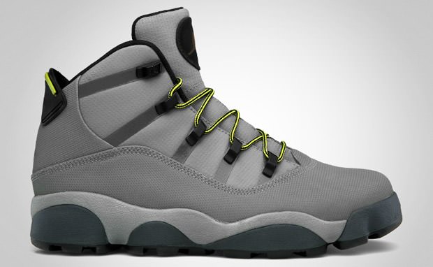 Jordan Winterized 6 Rings Light Charcoal High Voltage Nice Kicks