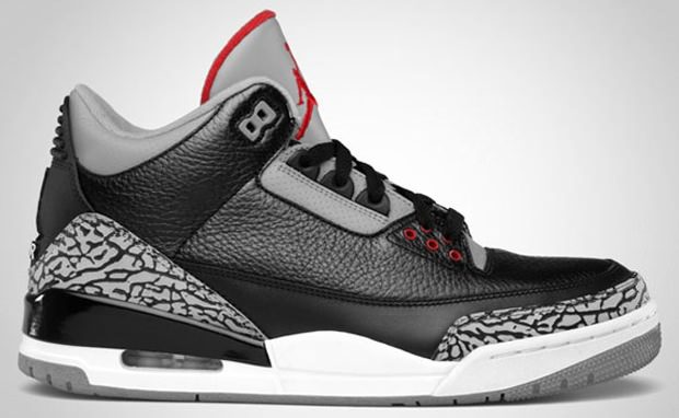Air Jordan 3 Black/Cement Official Images