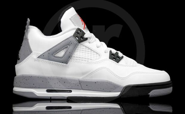 Air Jordan 4 GS "Cement"