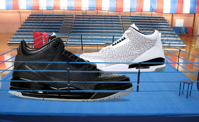 Sneaker Showdown: Air Jordan 3 "Flip" vs "Black Flip"