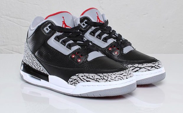 Air Jordan 3 GS Black/Cement | Nice Kicks