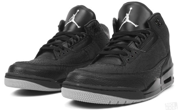 jordan 3 black flip