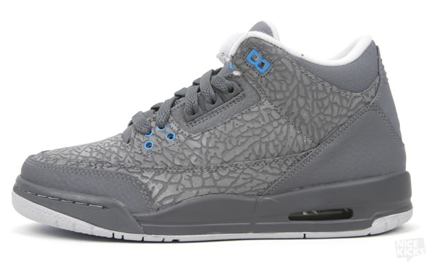 Air Jordan 3 GS "Cool Grey Flip"