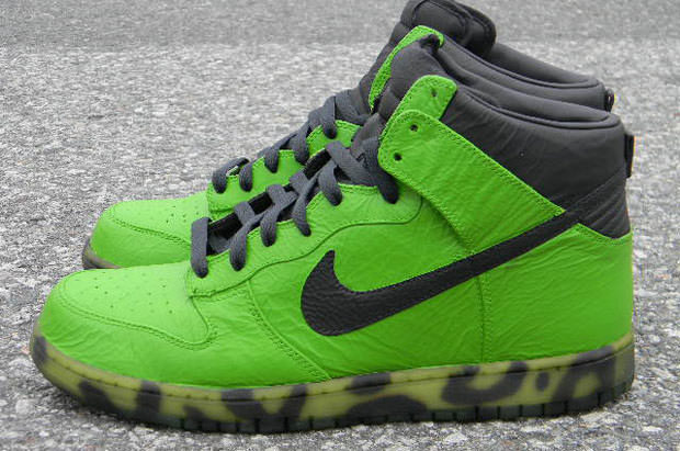 Nike Dunk Hi "Toxic Leopard" Custom