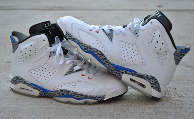Air Jordan 6 True Blue Custom Nice Kicks