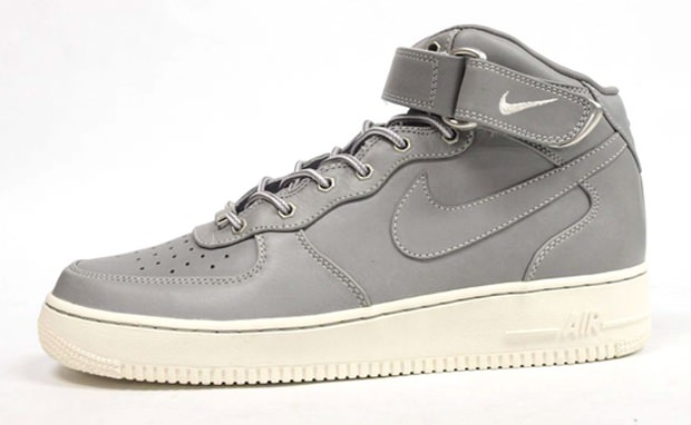 Nike Air Force 1 Mid Premium Grey/White