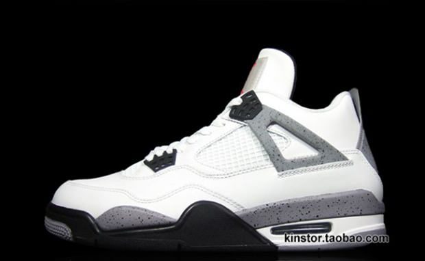 Air Jordan 4 "White Cement"