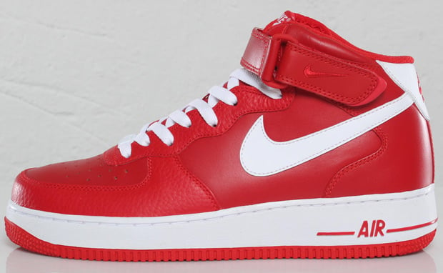 Nike Air Force 1 Mid "Sport Red"