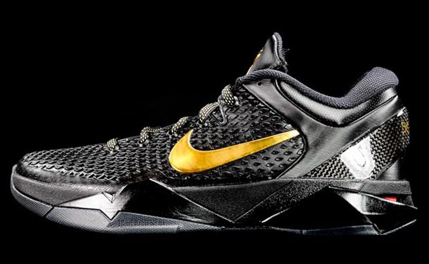 Nike Zoom Kobe VII Elite Black/Metallic Gold