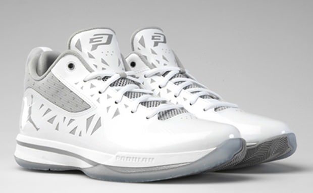 Jordan CP3.V White/Metallic Silver