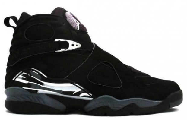 Air Jordan 8 Black/Chrome