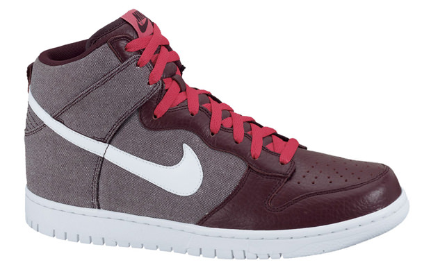 Nike Dunk Hi "Red Mahogany"