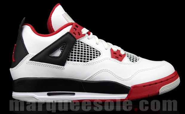 white black and red 4s