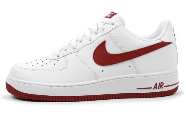 Nike Air Force 1 White/Gym Red