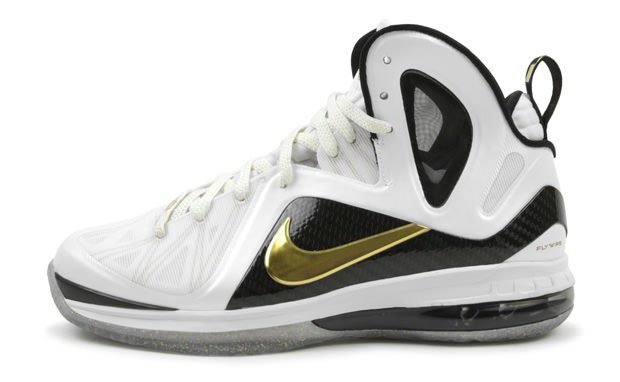 Nike LeBron 9 P.S. Elite White/Metallic Gold