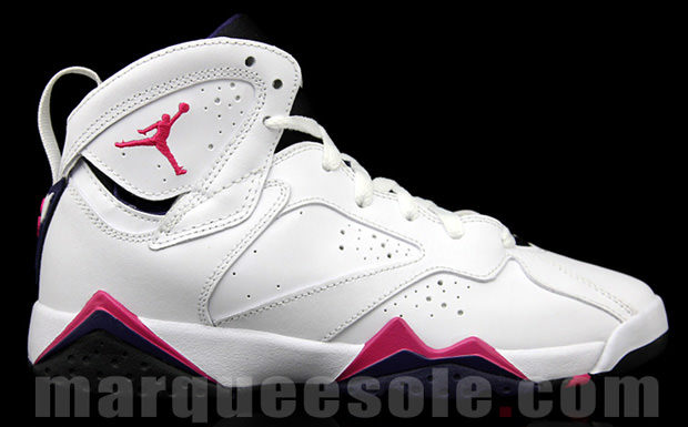 jordan 7 white and pink