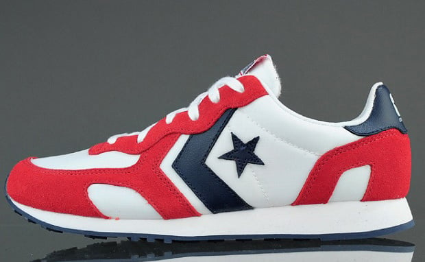 Converse Auckland Ox Red/White-Navy
