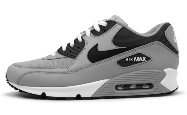 grey and black air max