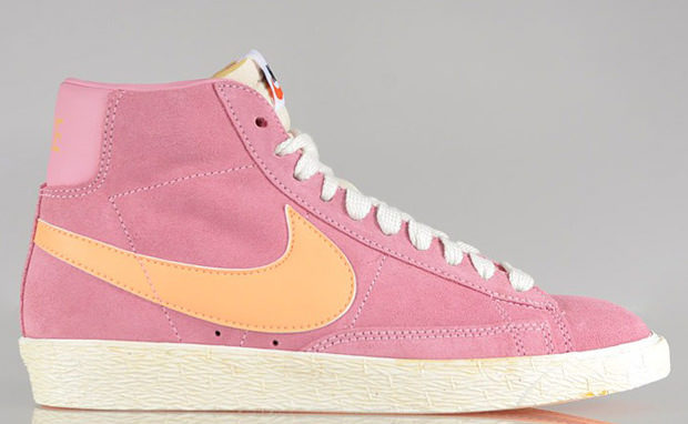 basket blazer high suede vintage